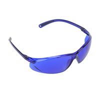 Omquot Occhiali per la Ricerca di Palline da con Lenti Blu - Protezione Professionale per gli Occhi per Individuare Facilmente le Palline Sul Campo - Materiale Leggero in PC - Include Panno per la