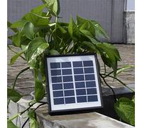Omquot Ossigenatore solare per acquari, kit di pompa ad aria a risparmio energetico per emergenza, interruzione di corrente, ossigenazione dell'acquario, per giardino all'aperto