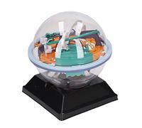 Omquot Palla da Labirinto Educativa 3D Migliora L'intelletto Gioco Interattivo per Bambini per Riunioni di Famiglia o Feste in Plastica per Bambini Dai 6 Anni in su (100 ostacoli)