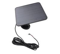 Omquot Pannello Solare 6V 5W per Videocitofono Caricatore da Esterno IP65 Resistente Agli Agenti Atmosferici con Cavo da 9,8 Piedi per Telecamere di Sicurezza
