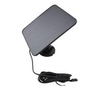 Omquot Pannello Solare per Telecamera di Sicurezza Caricabatterie Compatto e Leggero Sicurezza Avanzata per Pro 4 Pro 5S 3 Telecamere Design Resistente All'acqua IP65 1 unità