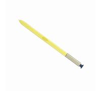 Omquot Pennino per scrittura touch screen con custodia in plastica capiente per note 9 N960F N960U, nero, 1 pezzo, strumento di comunicazione dinamica per gli spiriti creativi (giallo)
