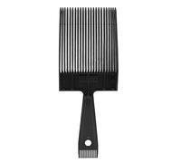 Omquot Pettine parrucchiere con parte superiore piatta, strumento di taglio dei capelli professionale per un taglio di capelli preciso, leggero per saloni di parrucchiere, adatto a varie occasioni
