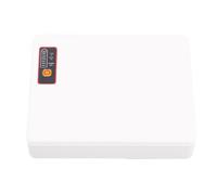Omquot Piccolo UPS portatile 18W con indicatore di livello della batteria per telecamera di sicurezza Modem Router (presa UE)