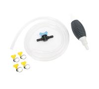 Omquot Pompa a Sifone per Trasferimento Carburante Liquido Funzionamento Manuale Efficiente per Acqua Auto Pompa di Aspirazione Benzina per Acquario a Sifone Manuale Universale con Tubo da 2 M