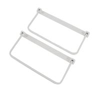 Omquot Portascarpe da Parete per, Organizer per Scarpe da Pieghevole Salvaspazio Dal Design Compatto, Coppia di Pesi Leggeri per Yacht (Bianco)