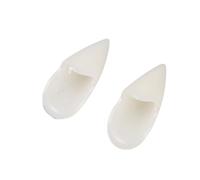 Omquot Puntello per Denti Finti Horror, Adesivo 1 Paio di Dentiere per Dentiere Facili Pulire Materiale ABS per Feste in Costume