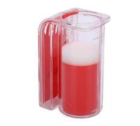 Omquot Queen Bee - Kit di marcatura professionale, pinzette autoadesive numero 0-99 per apicoltore, materiale plastico (rosso)