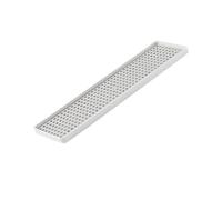 Omquot Scolapiatti a Doppio Strato, Scolapiatti Porta Asciugatrice Lavello Cucina Bianco Scena Multipla (Tipo Lungo)