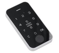 Omquot Serratura elettronica per armadio con tastiera touch e accesso tramite impronta digitale per armadi e tavoli da notte, materiale ABS ad alta sicurezza, alimentato da 4 batterie AAA