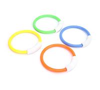 Omquot Set di 4 anelli da immersione, colorati per piscina, per migliorare le capacità di immersione