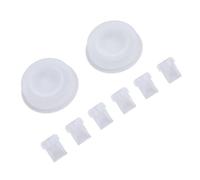 Omquot Set di 6 valvole e diaframma in silicone a forte aspirazione per pompa allattamento V2 V1 - Parti di ricambio a prova di perdite per mamme - Materiale alimentare
