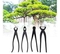 Omquot Set di Attrezzi per Bonsai 4 Pezzi Forbici da Giardino Multifunzionali Kit da Taglio Durevole in Acciaio Inossidabile per il Giardinaggio e la Gestione del Frutteto