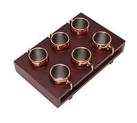 Omquot Set di Tazze Mule Resistenti alla Corrosione, 2oz, Isolamento Termico, Tazza da Cocktail di Mosca per, Hotel, Ristoranti