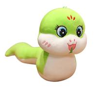 Omquot Simpatico Peluche a Forma di Serpente con Peluche Morbido per Bambini, Decorazioni per la Casa Decorative con Ventosa (30 cm #-7)