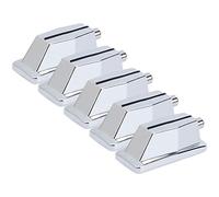 Omquot Snare Drum Lug - Parti di ricambio per batteria, colore: argento
