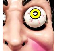 Omquot Spaventoso Halloween Cosplay Face Prop Orribile e Spaventoso Volto
