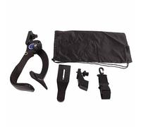 Omquot Stabilizzatore per Fotocamera a Spalla Comodo Supporto per la per Videocamera DSLR Riprese Video Professionali per Stazioni TV, Feste di Matrimonio, Materiale ABS