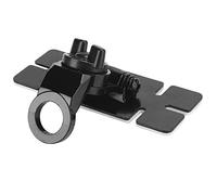 Omquot Staffa di Montaggio per per Auto, Supporto per Bagagliaio Durevole in Acciaio Inossidabile per VHF/UHF di Grandi Dimensioni, Regolazione a 2 Assi per Radio Mobile, Installazione con Pasta, per