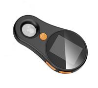 Omquot Strumento Educativo Compatto per Microscopio Digitale Portatile Ad Alta Definizione per Bambini ABS Portatile da 4,56x2,6 Pollici