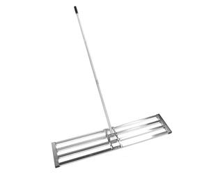 Omquot Strumento Livellatore per Prato in Acciaio Inossidabile Livellamento Efficiente per Campi da Golf Prati 47,2 Pollici X 10,2 Pollici