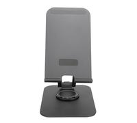 Omquot Supporto per Telefono da Tavolo, Lega di Alluminio Leggera, Rotazione a 360° per un Utilizzo Conveniente, Design Piccolo e Portatile