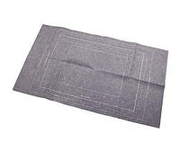 Omquot Tappetino per puzzle, portatile, in feltro, arrotolabile, grigio, per gli appassionati di puzzle