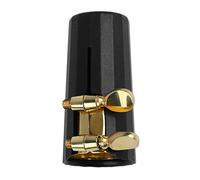 Omquot Tappo per Bocchino per Sassofono Chiusura a Clip a Doppia Vite Regolabile per Accessori per Sassofono Contralto Leggero e Resistente