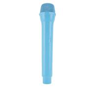 Omquot Tappo per microfono finto leggero per allenamento cosplay e fotografia, materiale ABS sicuro per bambini e giochi di finzione (blu)