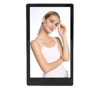 Omquot Telecamera posteriore wireless 2K HD con visualizzazione del telefono per vlog live stream, telecomando Bluetooth, durevole, dimensioni dello schermo da 4,7 pollici per riprese all'aperto (nero
