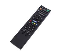 Omquot Telecomando universale di ricambio per RM-YD038, RM-YD033, ED040, facile da impugnare, per trasmissione fino a 8 m per tutte le funzioni, nero, 22 x 5 x 2 cm