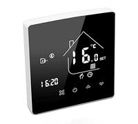 Omquot Termostato intelligente programmabile ad alta precisione per riscaldamento a caldaia da 95-240 V per uso domestico