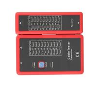 Omquot Tester per Cavi UT681, Tester Mini Professionale con Indicatore di Stato a 20 LED, Scansione Rapida o Display Completo per gli Appassionati di Home Theater