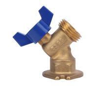 Omquot Valvola Acqua Quart Tornio in Ottone Controllo Efficientemente il Flusso del Bagno e Servizi igienici per Proprietari e Professionisti Standard G1/2" e G3/4"