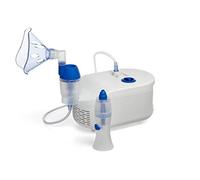 OMRON C102 Total Nebulizzatore 2 in 1 con Doccia Nasale - Kit Apparecchio Aerosol per Uso Domestico, Trattamento di Patologie Respiratorie come Asma, Raffreddore, Tosse, Allergie in Adulti e Bambini