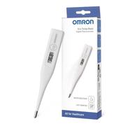 OMRON Eco Temp Basic Termometro digitale per febbre per uso orale, ascellare e rettale - Letture accurate, facile da pulire e resistente all'acqua. Ideale per adulti, bambini e neonati