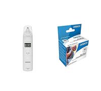 OMRON Gentle Temp 520, Termometro Digitale Auricolare + Gentle Temp MC-EP2-E Coprisonda, Confezione da 40 Pezzi
