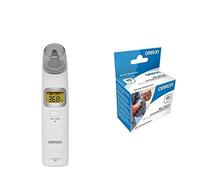 OMRON Gentle Temp 521, Termometro Digitale Auricolare + Gentle Temp MC-EP2-E Cop