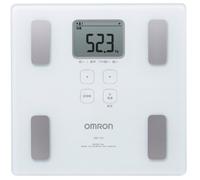 Omron HBF-214-W Karada Scan Body Composition Scale Weight Monitor Bianco...