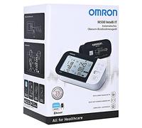 Omron M500 Intelli IT Monitor della pressione sanguigna del braccio superiore, Polsino Intelli Wrap 22cm - 42 cm, memoria 2 x 100 + Modalità ospite, clinicamente convalidata