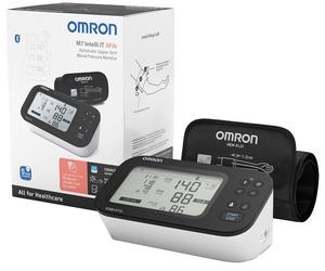 Omron M7 Misuratore di Pressione Sfigmomanometro da Braccio con Bracciale Intelli Wrap Misura 22-42 cm