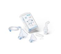 OMRON NEB6031 kit accessori per nebulizzatore Nami Cat | Kit accessori OMRON con maschere bambino/adulto, boccaglio, adattatore nasale, tubo aria e filtri