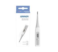 OMRON Eco Temp Basic Termometro digitale per febbre per uso orale, ascellare e rettale - Letture accurate, facile da pulire e resistente all'acqua. Ideale per adulti, bambini e neonati