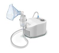 OMRON X101 Aerosol portatile silenzioso per adulti e bambini. Facile da usare e da pulire. Aerosol portatile per il trattamento efficace di malattie respiratorie come asma, raffreddore e allergie