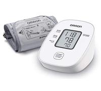 OMRON X2 Basic Misuratore di Pressione Arteriosa da Braccio Digitale, Apparecchio Automatico per Misurare la Pressione Sanguigna a Casa, clinicamente validato, Bianco/Grigio