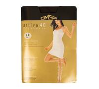 Omsa Attiva 40 Collant Riposante A Compressione Graduata, XL FUMO