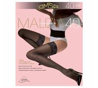 OMSA Calza Autoreggente 3 Pezzi Malizia 40 Denari Profumatore Saggio Omaggio NERO 3