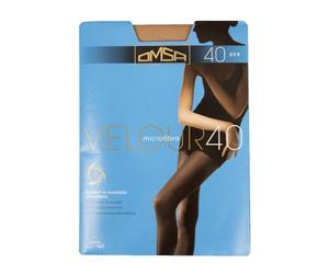 Omsa Collant calza Velour 40 den microfibra (LIDO, 4-L)