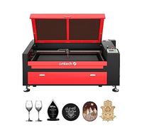 OMTech 100W Macchina per Incisione Laser CO2 600x1000mm Incisore Laser con Autofocus Pannello di Controllo Aria Assistita RDWorks Incisore con Taglio Laser industriale per Legno Vetro Acrilico