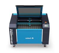 OMTech 90W Incisore Laser CO2 900X600 mm Macchina per Incisione Laser con Autofocus Passo Bidirezionale Puntatore a Punto Rosso Assistito ad Aria 1000mm/s Taglierina Laser Commerciale (Pronto-40)